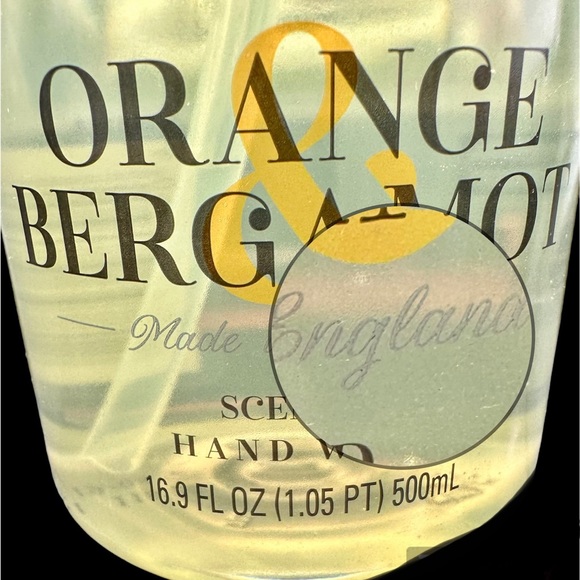Orange Bergamot hand soap compare to Molton Brown Made in England - Picture 2 of 4